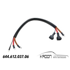 Wire harness regulator - generator Porsche 356B - T6 /C/SC 1961-1965 art.no: 644.612.037.06