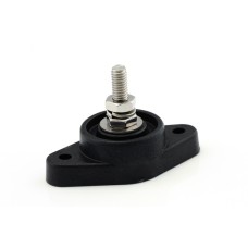 Isolated terminal M8 Black art.no KRO.M8.BLACK