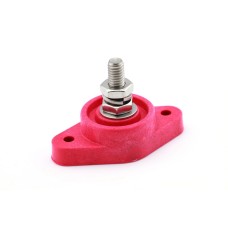 Isolated terminal M8 Red art.no: KRO.M8.RED