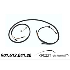 License plate lighting harness for: Porsche 911/912 up to 68 art.no 901.612.041.20