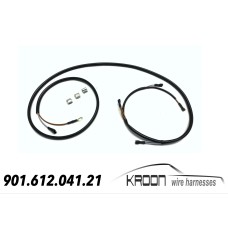License plate lighting harness for: Porsche 911/912 69 and up art.no 901.612.041.21