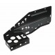 Fuse panel alumium matt black twinspark art.no TWINCDIFRAME.BLACK
