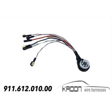 Wire harness for light switch for Porsche 911 1970-1975  art.no 911.612.010.00