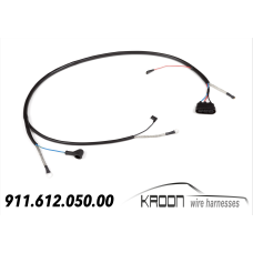 Wire harness for 3 Pole Bosch CDI/HKZ box with connector & boot. Porsche 911 1970-1973 art.no: 911.612.050.00