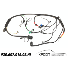 Engine harness for Porsche 930 1984-1989 (M30.20 /25/26) & M30.66 art.no: 930.607.016.02.HI  (upgraded 25MM2 alternator wire  for high output alternators) 