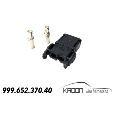 Connector set 2 POLE FEMALE art.no 999.652.370.40
