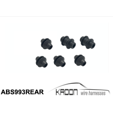 Grommet set ABS Rear harness 993 art.no: ABSREAR993