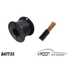 Cable battery 35mm2 rubber  art.no: BATT.35