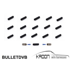 Connector set bullet art.no: BULLETDVB