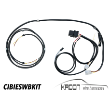 Harness set for Cibie Hood-lights 911-912 1965-1968 art.no: CIBIESWBKIT