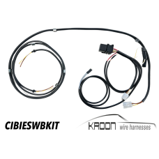 Harness set for Cibie Hood-lights 911-912 1965-1968 art.no CIBIESWBKIT