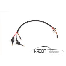 Wire harness regulator - generator Porsche 356B - T5 art.no: 644.612.037.05