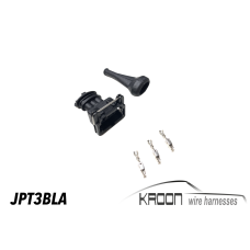Bosch Junior Power timer JPT connector set black 3 pole art.no: JPT3BLA