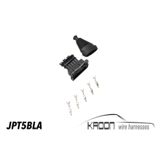 Bosch Junior Power timer JPT connector set black 5 pole art.no: JPT5BLA