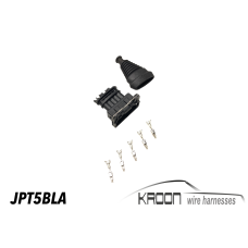 Connector set Bosch Junior Power timer JPT  black 5 pole art.no: JPT5BLA