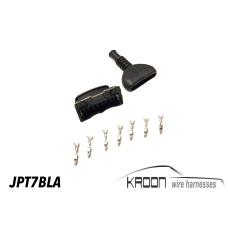 Bosch Junior Power timer JPT connector set black 7 pole art.no: JPT7BLA