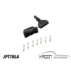 Connector set Bosch Junior Power timer JPT  black 7 pole art.no: JPT7BLA