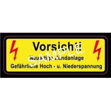 Vorsicht ! CDI/HKZ decal 911 1969-1989 art.no VORSICHTDECAL